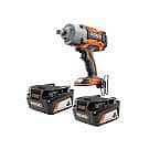 Ridgid 18V Octane Brushless 1/2 in. High Torque Impact Wrench + 2X 4.0 Ah Battery $248