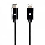 Monoprice 3-Ft USB C to Lightning Cable (Lifetime Warranty) $4.75 & More