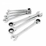 7-Piece Husky Ratcheting MM/SAE Combination Wrench Set $19.97 (52% Off)