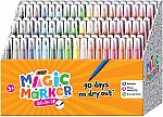 108-Count BIC Magic Marker Brush Tip Assorted Colors $17.54
