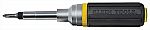Klein Tools Multi-Bit Ratcheting Screwdriver & Nut Driver $15