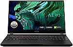 GIGABYTE AERO 15 XC-8US1130SH 15.6" 4K Laptop (i7-10870H RTX 3070 16GB 512GB) $1311.54