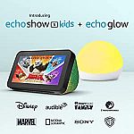 Amazon Echo Show 5 (2nd Gen) Kids $64.99, with Echo Glow $80