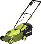 Sun Joe MJ401C-XR 14" Cordless Brushless Lawn Mower $74