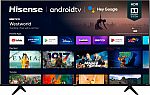 Hisense 70" Class A6G Series LED 4K UHD Smart Android TV $549.99