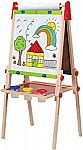 Hape Award Winning All-in-One Wooden Kid's Art Easel $28