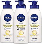 3-Pk 16.9-oz NIVEA Skin Firming Hydration Body Lotion $10.84