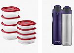 Amazon - Up to 32% off on Drinkware & Food Storage from Contigo, Rubbermaid