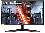 LG 27GN800-B 27" Ultragear QHD 144Hz FreeSync Gaming Monitor $140.82