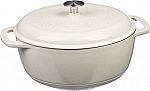 Amazon Basics Cast Iron Dutch Oven: 4.3-Qt $26, 6-Qt $30