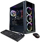 CYBERPOWERPC Gamer Master Gaming Desktop (Ryzen 5 5600X RTX 3060 16GB 1TB SSD GMA1410A3) $1500