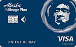 Alaska Airlines Visa Signature<sup>®</sup> credit card: 50,000 Bonus Miles + Alaska’s Famous Companion Fare™ Offer