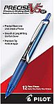 12-Count PILOT Precise V5 Stick Liquid Ink Rolling Ball Stick Pens $10.86
