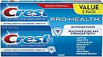 2-Ct 4.6-oz Crest Pro-Health Whitening Gel Toothpaste $3