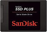 SanDisk SSD PLUS 1TB Internal SSD $44