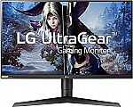 LG 27GL850-B 27" Ultragear QHD Gaming Monitor $249