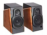 Amazon Basics 80W/20-20KHz Active Bookshelf Speakers (Pair) $35