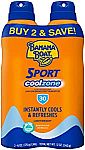 2-Pack Banana Boat Sport Sunscreen Spray (SPF 30) $3.80