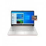 HP 15.6" FHD Laptop (Ryzen 5-5500 8GB 256GB Rose Gold 15-ef2125wm) $399