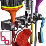 Berry Ave Broom Holder and Garden Tool Organizer Rake $8.97