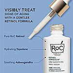 1 Oz RoC Retinol Correxion Line Smoothing Retinol Serum $12