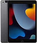 2021 Apple 10.2" iPad (Wi-Fi + Cellular, 256GB) - Gray $529.99