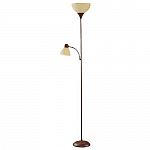 72" Mainstays Floor Lamp w/Adjustable Reading Lamp $11.44
