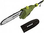 Sun Joe 8" 6.5-Amp Telescoping Electric Pole Chain Saw $46.08 and more