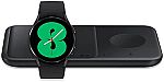 Samsung Galaxy Watch 4  40mm Smart Watch + Wireless Charger Pad Duo $230