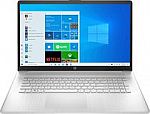 HP 17.3" HD+ Laptop (i3-1115G4 8GB 1TB HDD Silver) $449.99