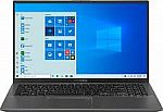 ASUS Vivobook X512JA 15.6" FHD Laptop (i7-1065G7 8GB 1TB+256GB SSD Grey) $549.99