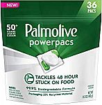 36-Ct Palmolive PowerPacs Dishwasher Detergent Pods $3.57