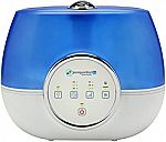 PureGuardian 120-hr 2Gal Ultrasonic Warm and Cool Mist Humidifier with Aroma Tray $55 and more