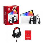 Nintendo Switch (OLED model) + Nyko Headset + Nintendo Switch Online 1 Year $388