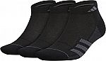 adidas Men's Superlite Stripe Low Cut Socks (3-Pair) $6