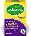 60-Ct Culturelle Pro Strength Daily Probiotic Capsules $20
