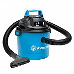 Vacmaster Portable Wall Mountable Wet/Dry Vac, 2.5 Gallon $19