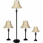 4-Pc Better Homes & Gardens Traditional Lamp Set $45