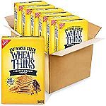 Wheat Thins Cracked Pepper & Olive Oil Crackers, 9 Oz (Pack of 6) $10.14