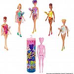 Barbie Color Reveal Doll w/ 7 Surprises (Sand & Sun Series) $6.95