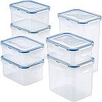 14-Pc LocknLock Easy Essentials Food Storage lids/Airtight containers $12