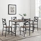 Welwick 5-Piece Dining Set with X-Back Chairs $297, Blendtec Blender $200