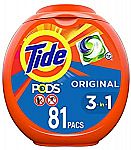 $3 Off + $10 Off 3 on Tide PODS Liquid Laundry Detergent Pacs at Amazon