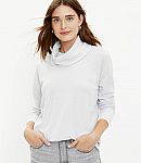 Loft Waffle Cowl Neck Tunic Top $13, Skinny Jeans $19 and more