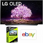 77" LG 4K Smart OLED TV + $250 eBay Credit + 4-Yr Warranty w/ Burn-in Coverage $2,897
