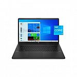 HP 17.3" HD+ Laptop (i3-1125G4 4GB 256GB) $350