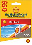 $50 Shell Gift Card $45