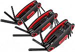Amazon Basics Folding Hex Key Set (Metric/SAE/TORX) $9