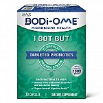30-Count Bodi-Ome I Got Gut Targeted Probiotic Capsules $5.02