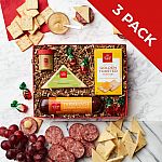 Hickory Farms 3-Pack Case: Savory Sausage Sampler $24